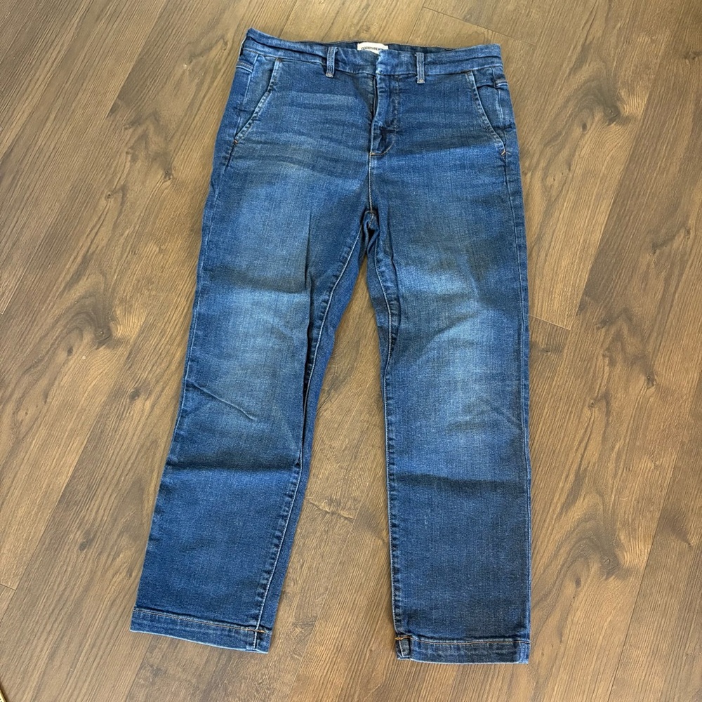 Goodthreads Women's Straight Jeans in Blue Size 30
